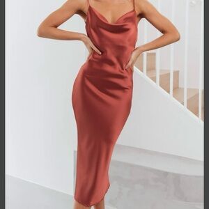 Petal and Pup - Persia Dress Size 8 in color Rust